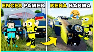 ENCES SOMBONG MOBIL OFF-ROAD, AKHIRNYA KENA KARMA!! 🤣 Haha.. (Roblox CDID 🏡Roleplay)