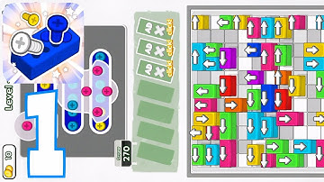 Screw Box Jam: Bus Out - Tutorial - Level 1 - Gameplay Walkthrough Part 1 ( ANDROID / iOS )