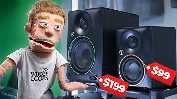 I bought the most affordable studio monitors at Guitar Center 🔊 Mackie CR3.5 and CR5 BT 🔥