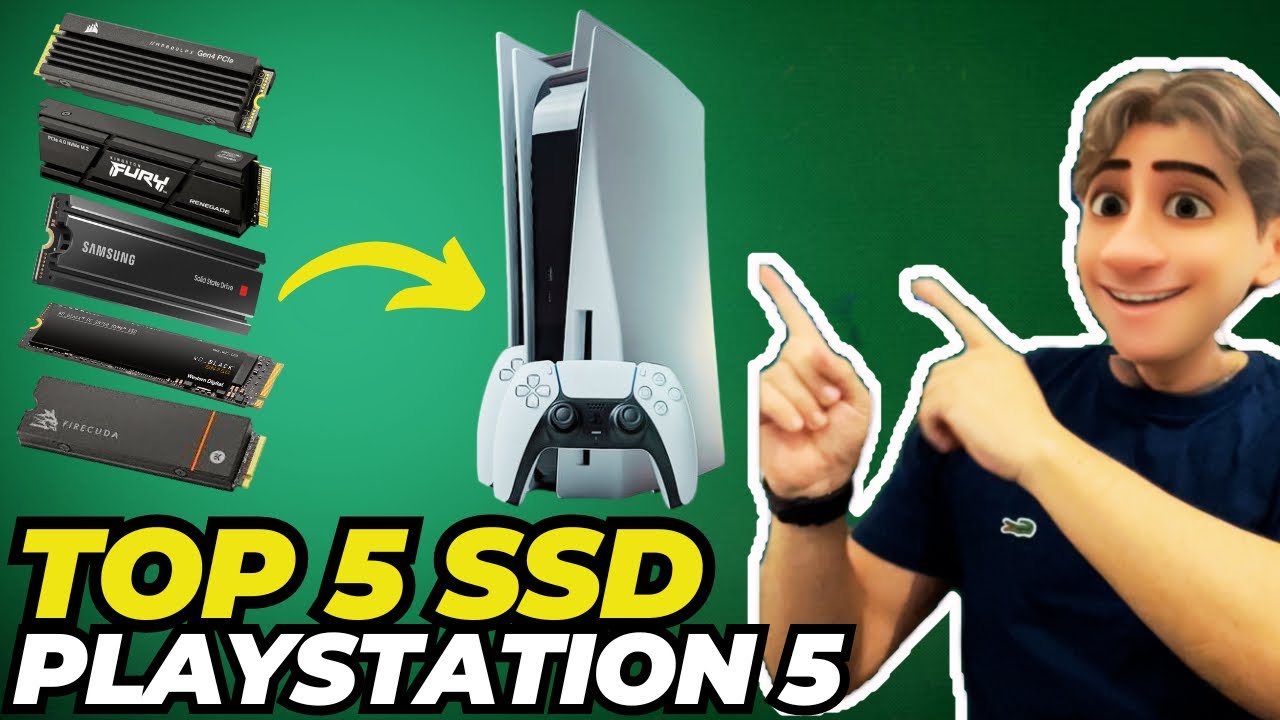 ✅ Top 5 SSDs pra PLAYSTATION 5 em 2024