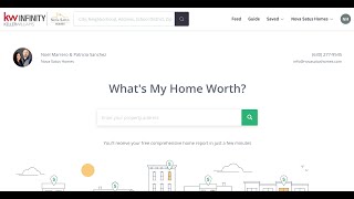 How to add a "What's your home worth?" to your KW Command site screenshot 1