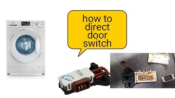 IFB front load fully automatic washing machine door switch direct and switch repair