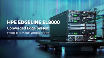 HPE Edgeline EL8000 Animation (Short 30 Sec)