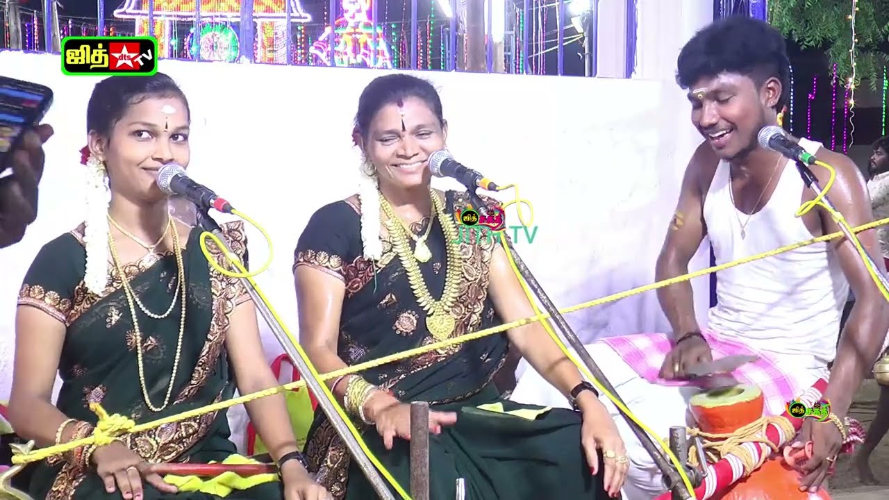 💖சத்யா A.M.முத்துலட்சுமி  வில்லுப்பாட்டு💥 #jithtv #villupattu #sathya