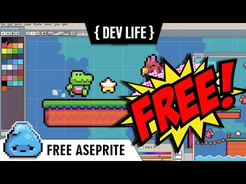 FREE Aseprite (for real)