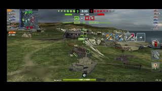 картинка: Tanks blitz. Carro da Combattimento 45 t раздавал снаряды как горячие пирожки
