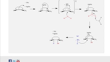 Oxymercuration-Demercuration Mechanism - Organic Chemistry