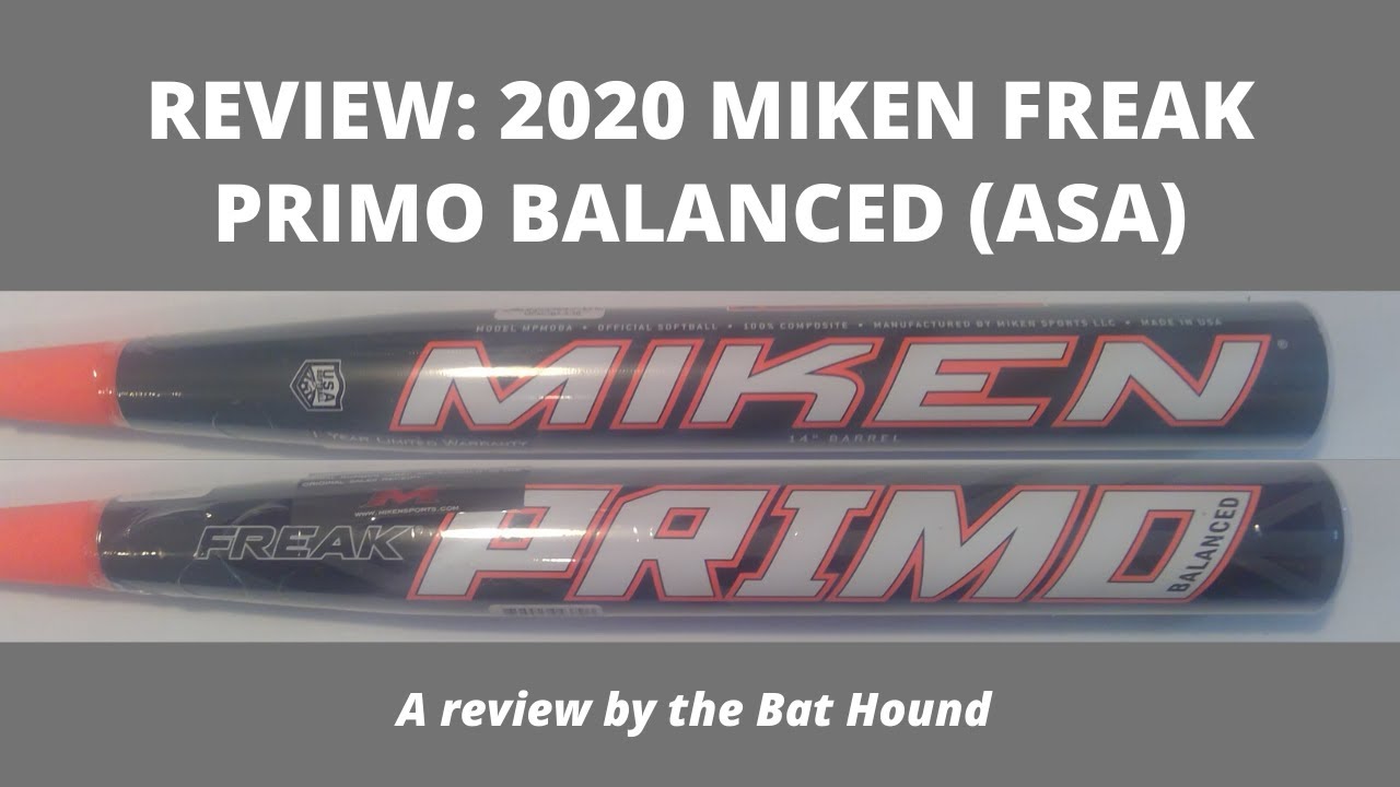 2020 Miken Freak Primo slowpitch Softball Bat équilibré ASA mpmoba 34/27 