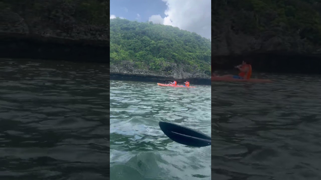Kayaking Hundreds Island Philippines 