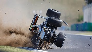 F1 Hungarian GP All Crashes  2007-2023