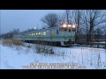 列車が帰ってきた! 2016年12月22日 根室本線災害復旧初日朝 羽帯駅にて
