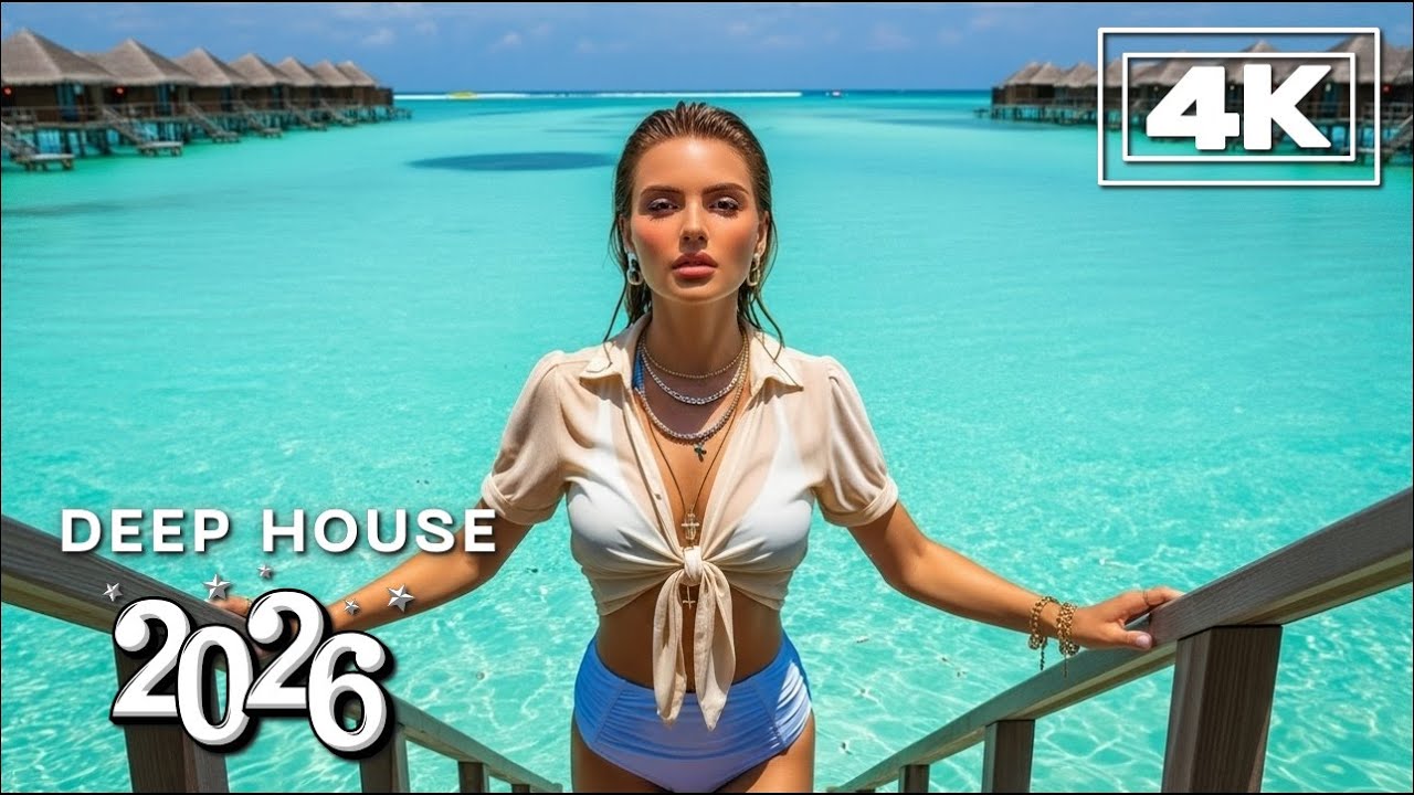 🌞 Tropical Vocal Deep House 2025 | Chill Summer Vibes for Relaxing in 4K UHD By Deep Blue