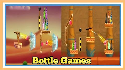 Bottle shooting Game | Gameplay Trailer (iOS & Android) Level 6-10 walkthrough #@Bottlegaming786