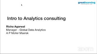 Intro to Analytics Consulting with Richa
