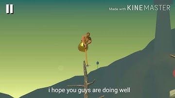 When a noob plays Getting over it