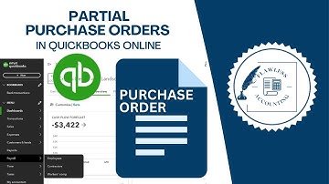 Partial Purchase Orders in QuickBooks Online