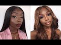Hair Transformation | BLACK To BROWN/CHOCOLATE w/ Highlights