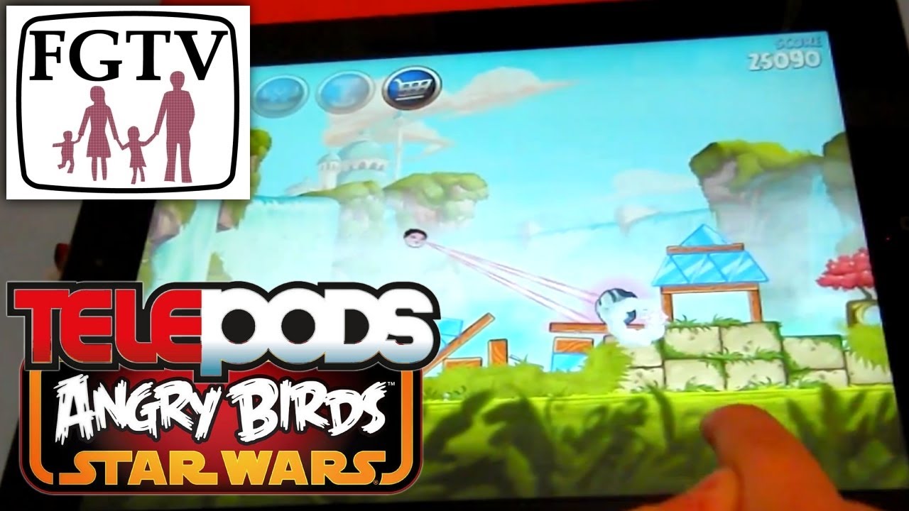 Let S Play Angry Birds Star Wars 2 Telepods Ipad Review First 2 Levels Family Gamer Tv