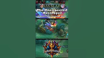 Tigreal Pure Damage Build  #mobilelegends #mlbb #tigreal #shorts #shor