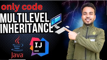 multilevel inheritance in java program | Inheritance