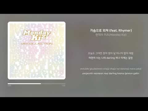 먼데이 키즈 Monday Kiz 가슴으로 외쳐 Feat Rhymer 가사 Synced Lyrics