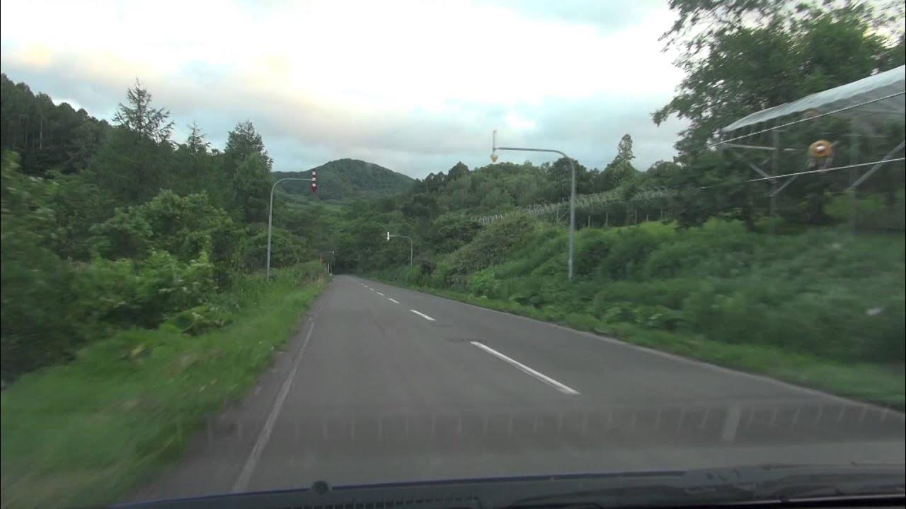 北海道道755号然別余市線[ 余市町 仁木町 1080p 車載動画 2014ドライブ]：国道5号交点～然別（大江鉱山事務所） YouTube