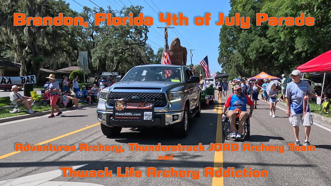 Brandon 4th of July Parade with Adventures Archery and Thwack Life