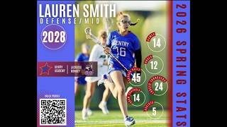 Lauren Smith '28 Spring Highlights 2026
