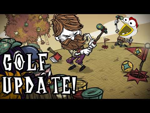 MINI GOLF in the Don't Starve Together Mini Update! Midsummer Cawnival Event #dst #update