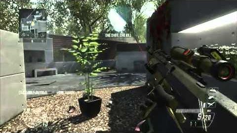 Black Ops 2: DSR 50 Crossmap Noscope!