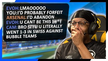 ARSENAL AND I WITNESSED THE MOST TOXIC GAME OF ROCKET LEAGUE EVER..