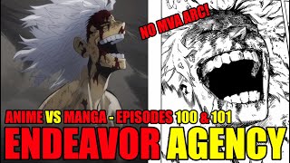 Rip Mva Arc? Mha S5 Anime Vs Manga Comparison My Hero Academia Endeavor Agency Arc
