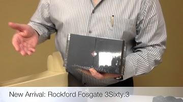 Rockford Fosgate 3Sixty.3 Official UnBoxing