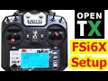 FlySky FS i6X Open TX Model Setup | In Depth Start to End Tutorial