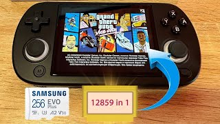 видео: Карта с играми на обновленной прошивки Knulli для Anbernic RG40xx H на 256gb, сборка 12859 ретро игр картинка: Карта с играми на обновленной прошивки Knulli для Anbernic RG40xx H на 256gb, сборка 12859 ретро игр