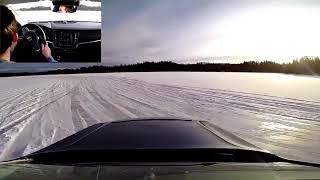 Volvo V90 Cross Country 2017 Test Drive on Snow