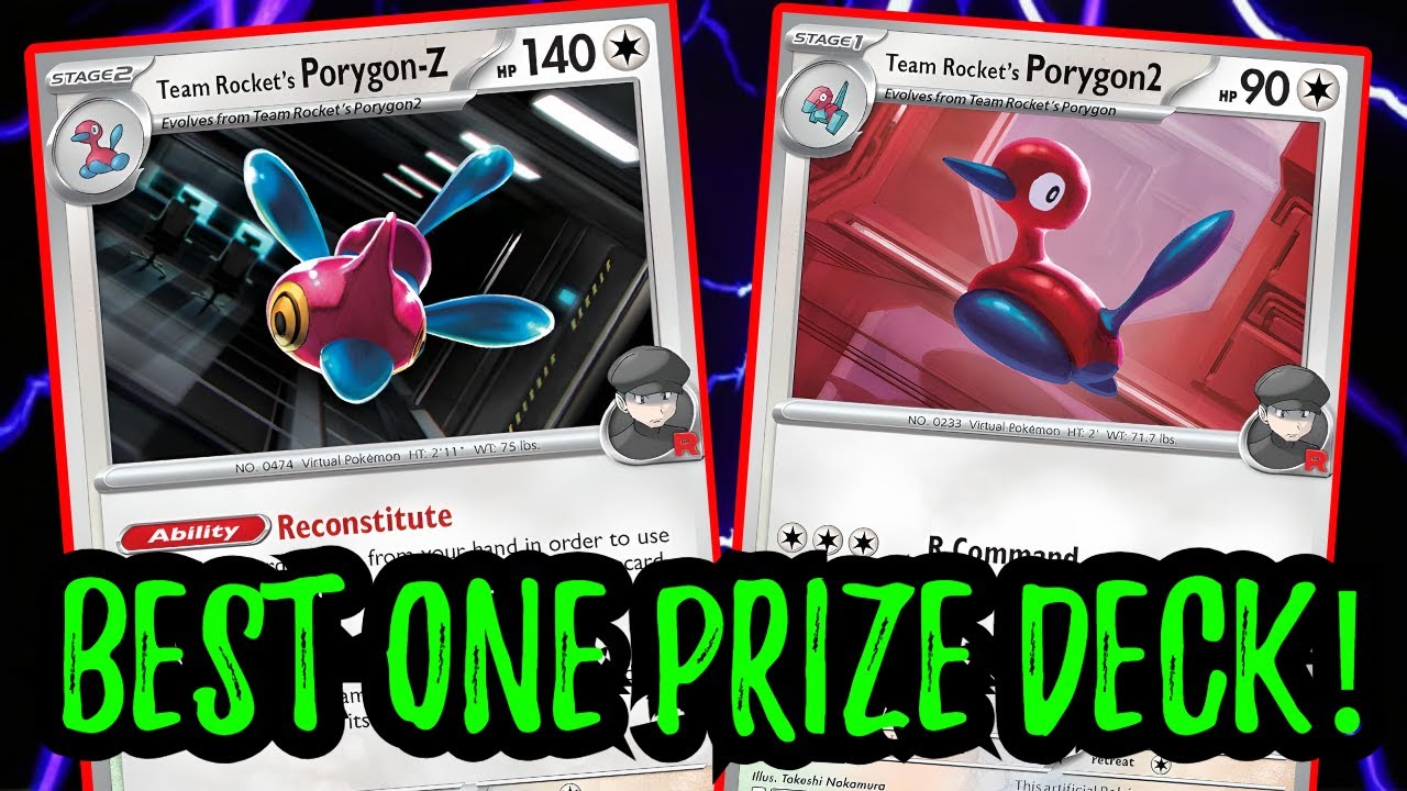 Porygon-Z is The BEST One-Prize Attack Deck in Destined Rivals! Porygon-Z is The BEST One-Prize Attack Deck in Destined Rivals!