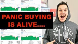Panic Buying The Stock Market Is Going On Right Now