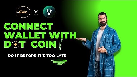 How to Connect Venom wallet with Dotcoin | Telegram Mining Bots