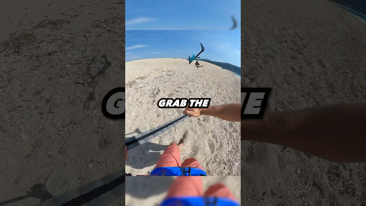 THE BEST Advanced Self Landing of a Kite !