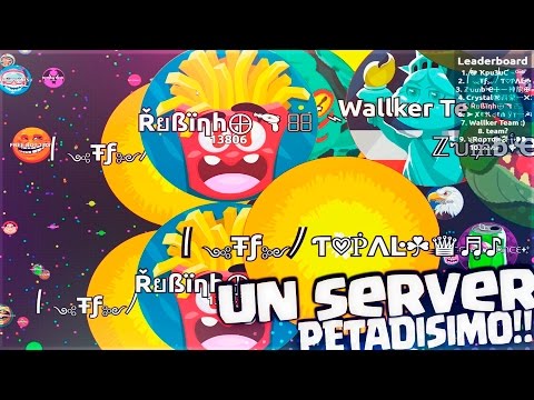 UN SERVER PETADISIMO!! | Agar.io | +140k Score | LAST MAN STANDING | Rubinho vlc