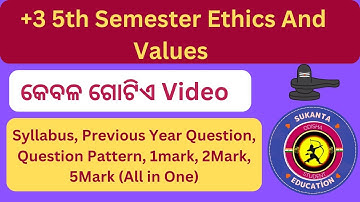 5th Semester Ethics And Values | Ethics And Values 5th Semester