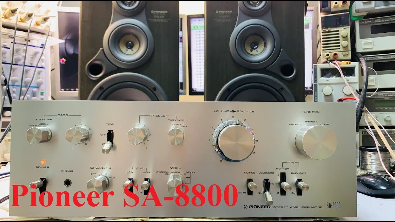 Ремонт винтажного усилителя Pioneer SA-8800! Ремонт, обзор, измерения ...