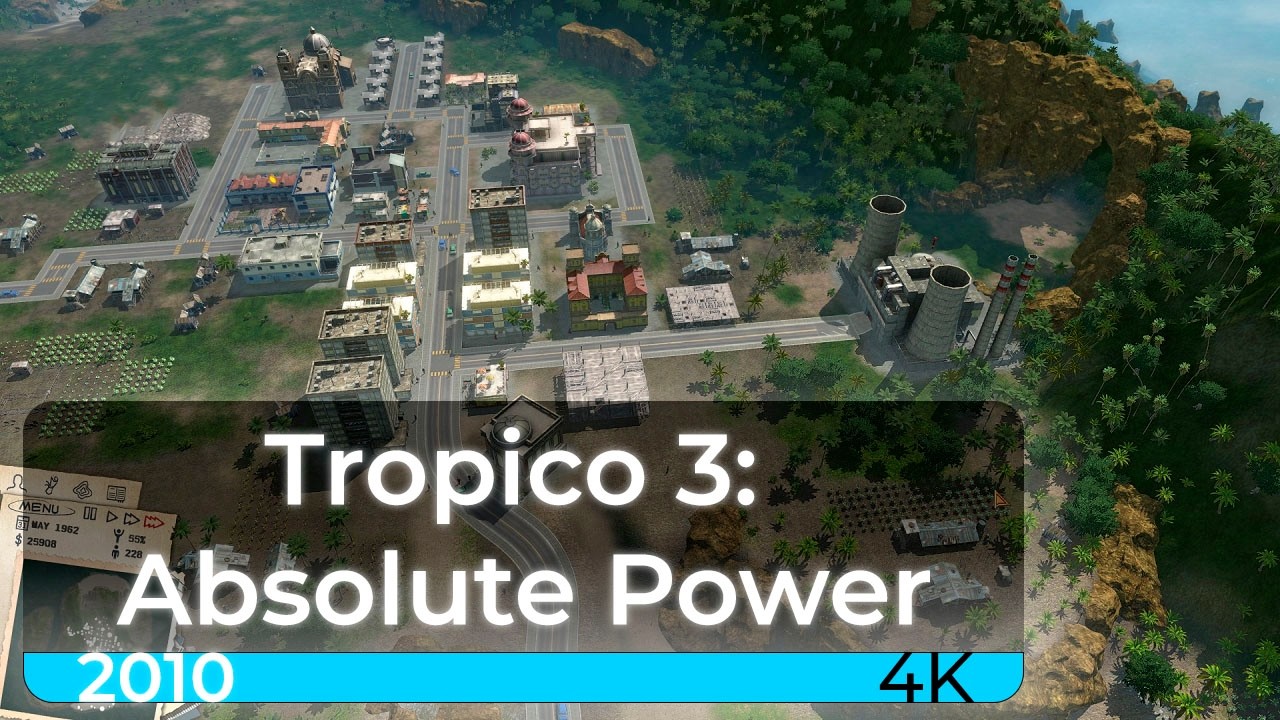 Tropico 3: Absolute Power [4K 60fps] | Час игры