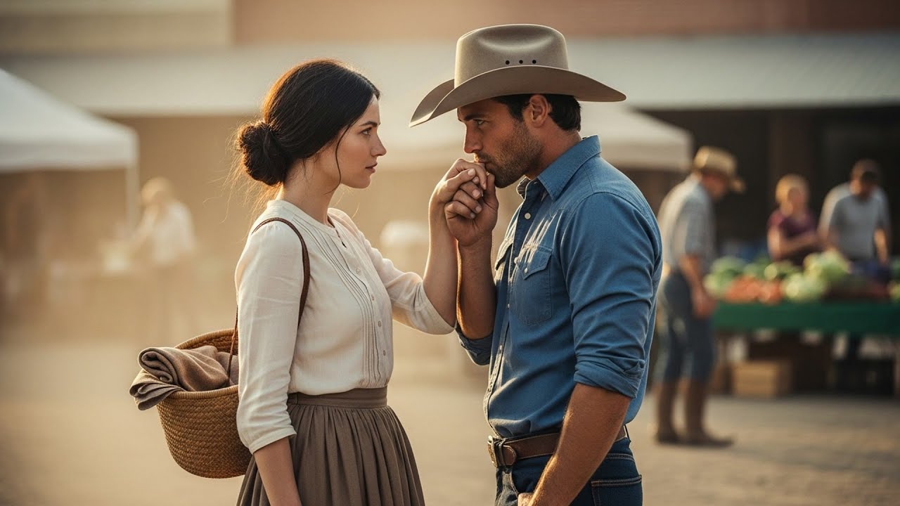 She Saw Her First Love At The Market, The Cowboy Had Never Stopped Thinking Of Her All These Years
