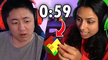 Can I Teach @MichelleKhare to Solve a Rubik