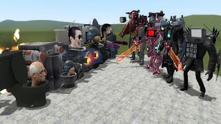 SKIBIDI TOILET 73 (FULL EPISODE) VS MONSTER SCHOOL CAMERAMAN SPEAKERMAN TV MAN IN GARRY'S MOD