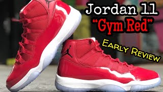Gym Red Jordan 11 EARLY Detailed Look!