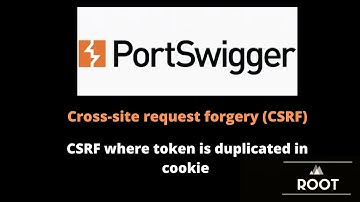 CSRF where token is duplicated in cookie