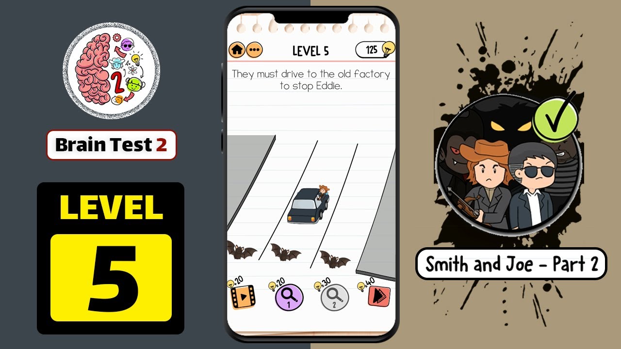 Brain Test 2: Tricky Stories - Level 5 Smith And Joe Part 2 Answer